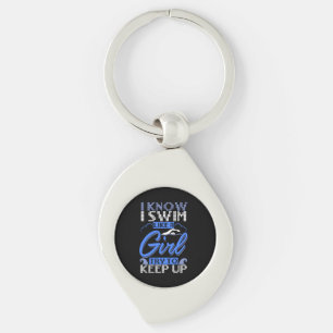 Swimmer Swimming Swim Sport Gift Keychain
