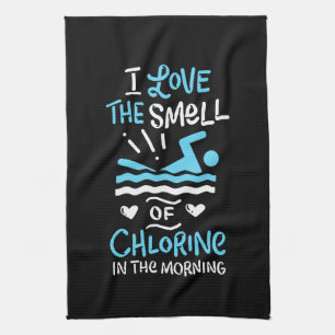 Swimmer Swimming Swim Sport Gift Kitchen Towel