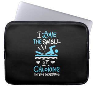 Swimmer Swimming Swim Sport Gift Laptop Sleeve