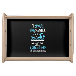 Swimmer Swimming Swim Sport Gift Serving Tray