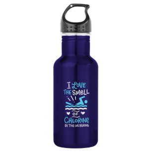 Swimmer Swimming Swim Sport Gift Stainless Steel Water Bottle
