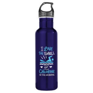 Swimmer Swimming Swim Sport Gift Stainless Steel Water Bottle