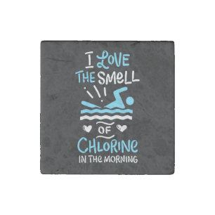 Swimmer Swimming Swim Sport Gift Stone Magnet