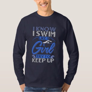 Swimmer Swimming Swim Sport Gift  T-Shirt
