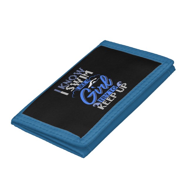 Swimmer Swimming Swim Sport Gift  Trifold Wallet (Bottom)