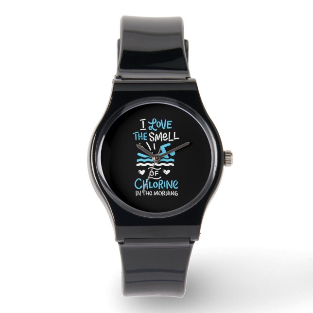 Swimmer Swimming Swim Sport Gift Watch (Front)