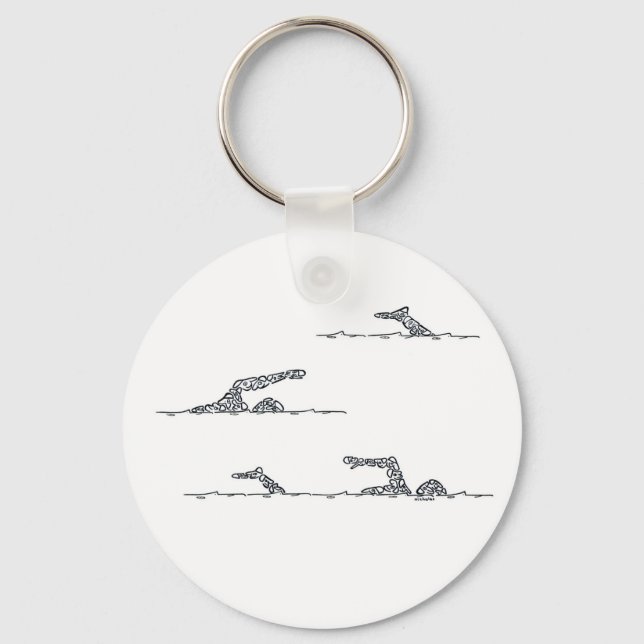 SWIMMERS KEYCHAIN (Front)