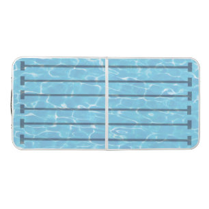 Swimmers Swim Team Swimming Pool Beer Pong Table