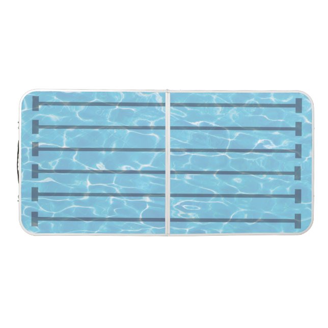 Swimmers Swim Team Swimming Pool Beer Pong Table (Top)