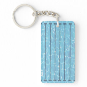 Swimmers Swim Team Swimming Pool Keychain