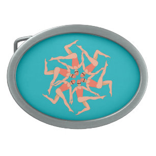 Swimmers - Synchronized Swimming  Belt Buckle