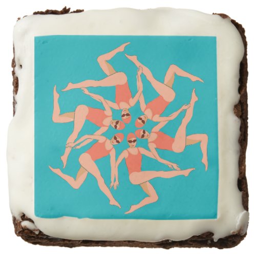 Swimmers _ Synchronized Swimming   Brownie