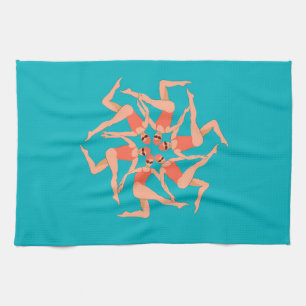 Swimmers - Synchronized Swimming Choreography    Kitchen Towel