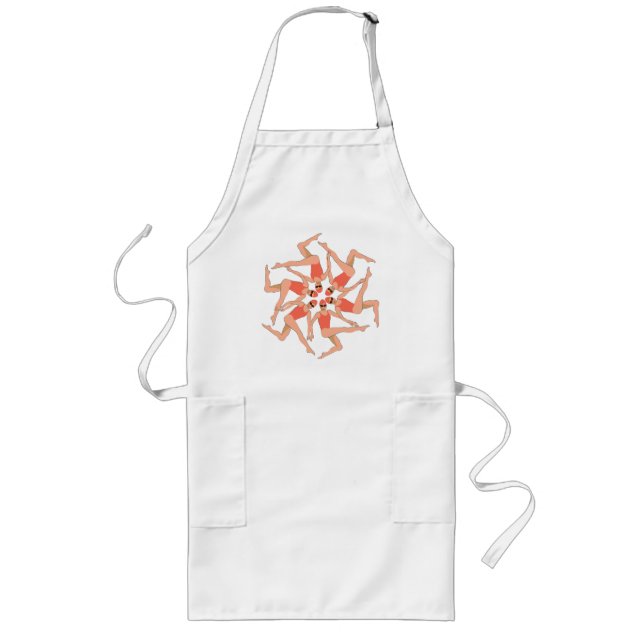 Swimmers - Synchronized Swimming Choreography  Long Apron (Front)