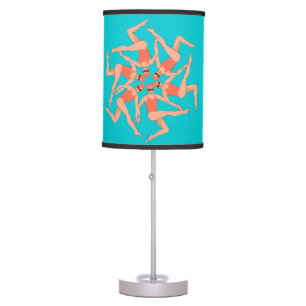 Swimmers - Synchronized Swimming Choreography Table Lamp