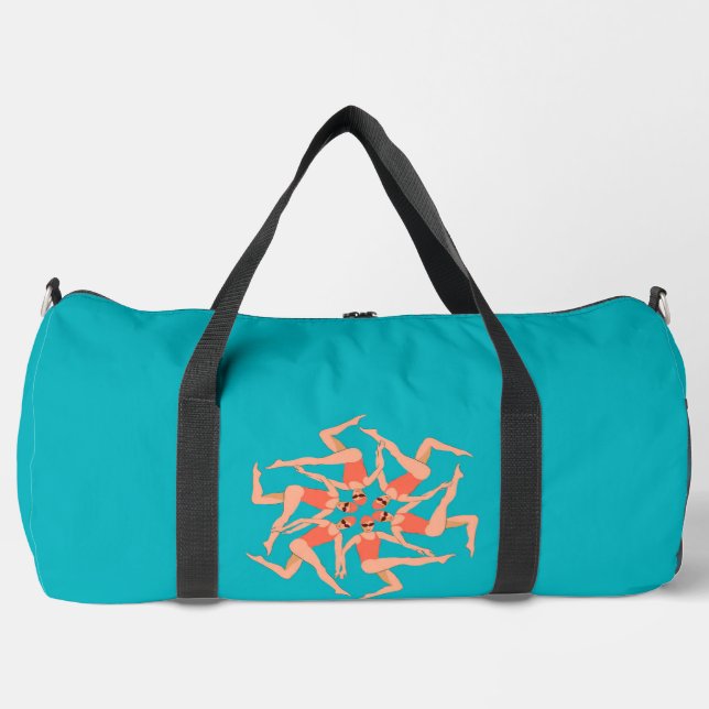 Swimmers - Synchronized Swimming  Duffle Bag (Front)