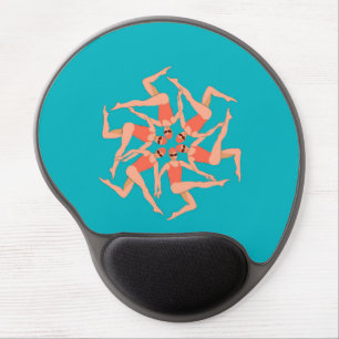 Swimmers - Synchronized Swimming Gel Mouse Pad
