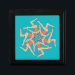 Swimmers - Synchronized Swimming   Gift Box<br><div class="desc">Artistic swimmers performing a synchronized choreographed routine. Swimmers - digital drawing. A gift for swimming lovers,  swimming team,  swimming coach ... </div>