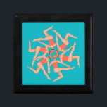 Swimmers - Synchronized Swimming   Gift Box<br><div class="desc">Artistic swimmers performing a synchronized choreographed routine. Swimmers - digital drawing. A gift for swimming lovers,  swimming team,  swimming coach ... </div>