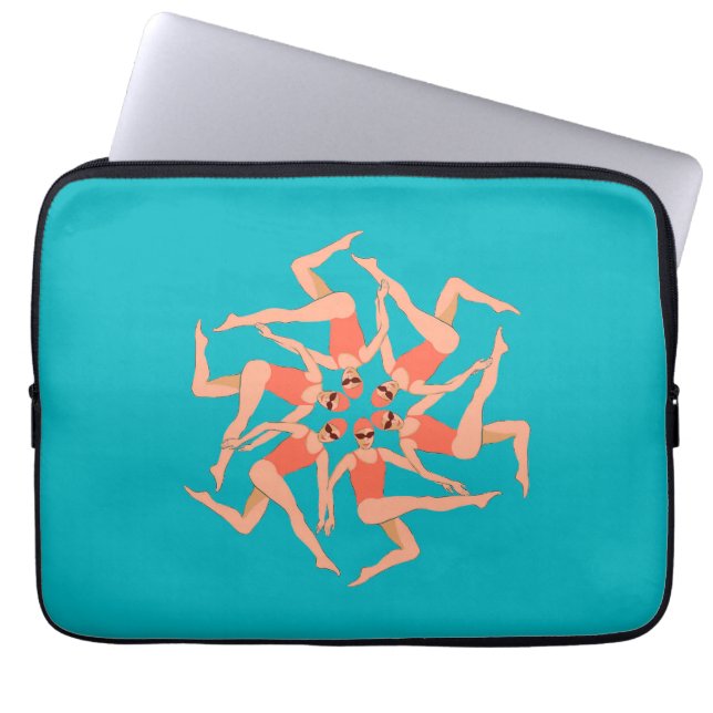 Swimmers - Synchronized Swimming   Laptop Sleeve (Front)