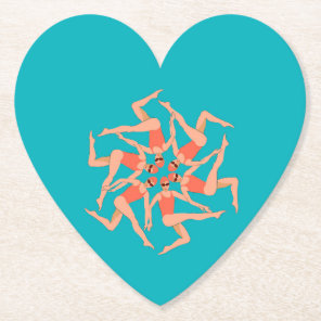 Swimmers - Synchronized Swimming   Paper Coaster