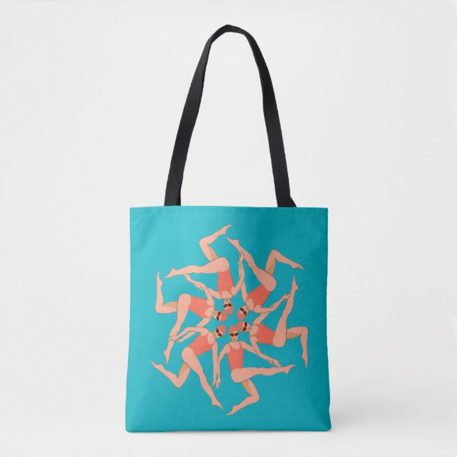 Swimmers - Synchronized Swimming   Tote Bag (Front)