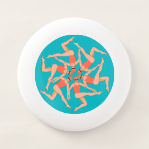 Swimmers - Synchronized Swimming   Wham-O Frisbee