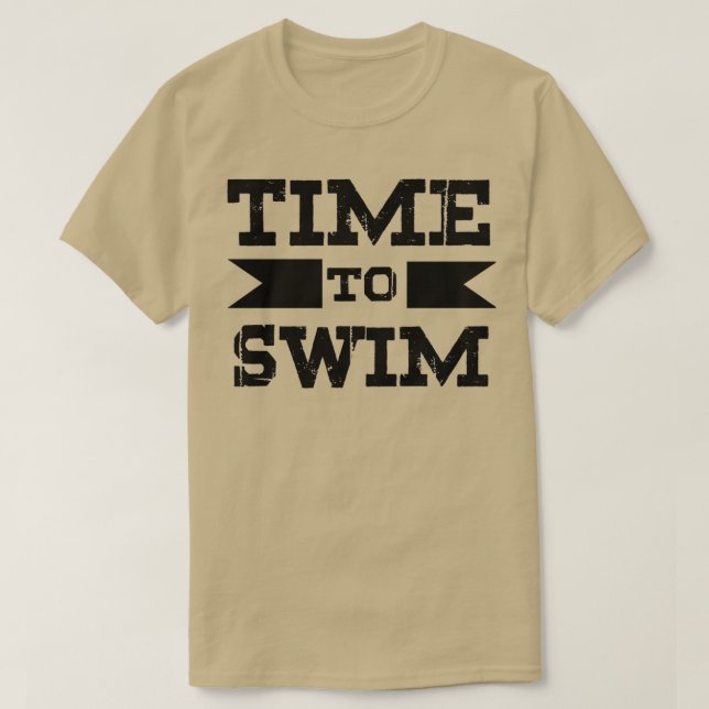 Swimming 1 T-Shirt (Design Front)