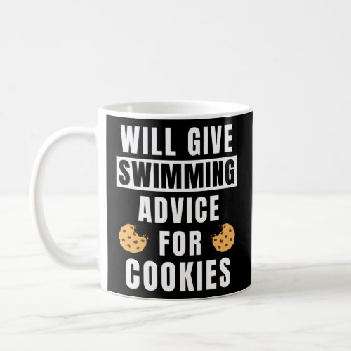 Swimming Advice For Cookies Swim Sports  Swimming  Coffee Mug