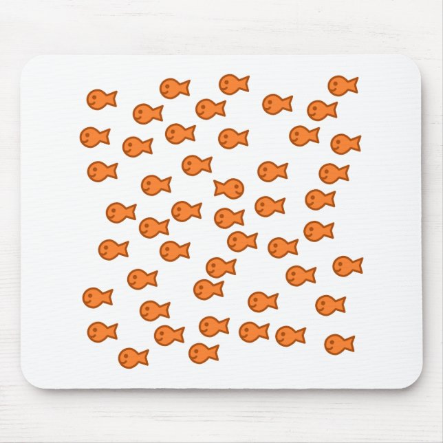 Swimming Against the Rest Mouse Pad (Front)