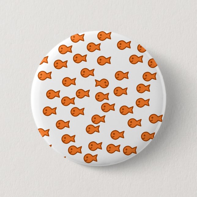 Swimming Against the Rest Pinback Button (Front)