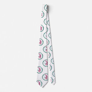 Swimming Axolotl Neck Tie