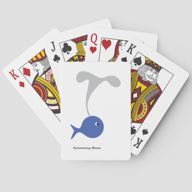 Swimming Blows Poker Cards (Back)