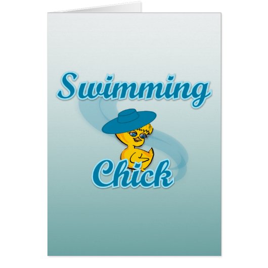 Swimming Chick #3 Cards (Front)