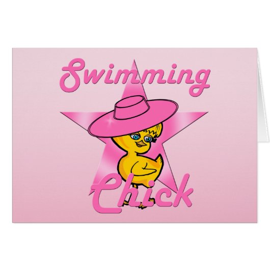 Swimming Chick #8 (Front Horizontal)