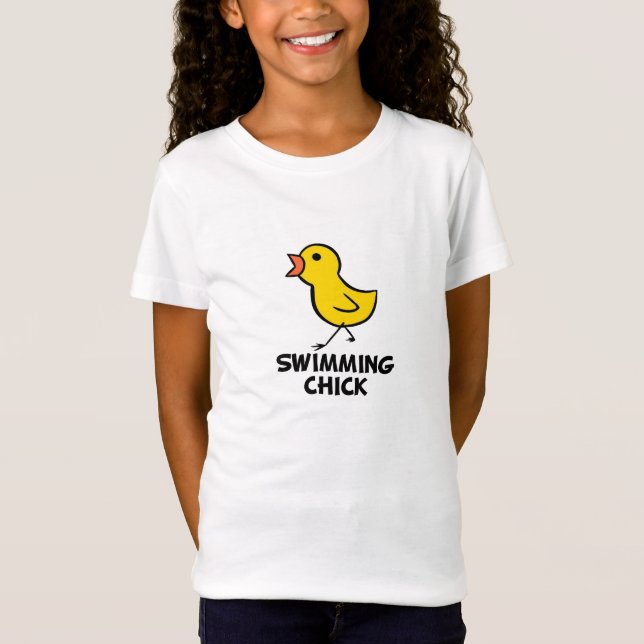 Swimming Chick T-Shirt (Front)