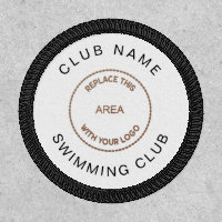 Swimming Club Logo Name Fully Customisable