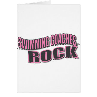 Swimming Coach Gifts Cards