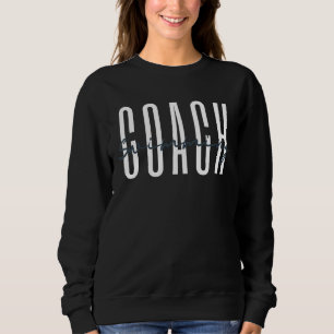 Swimming Coach Swim Coach Instructional Head Assis Sweatshirt