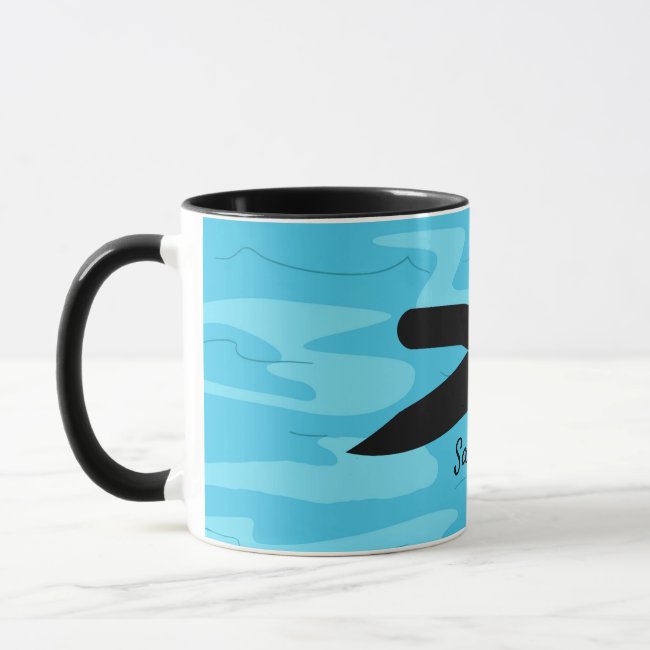 Swimming Design Mug