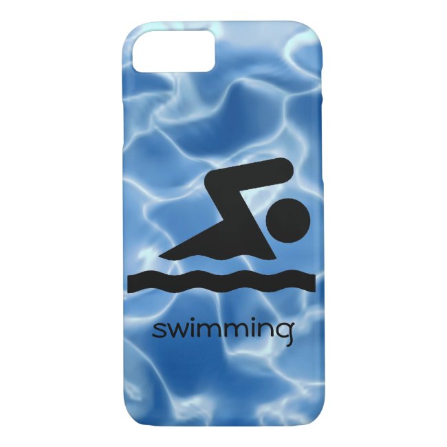 Swimming Design Phone Case