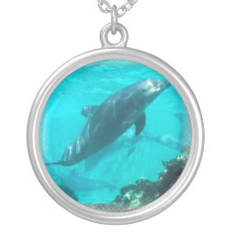 Swimming Dolphin Necklace