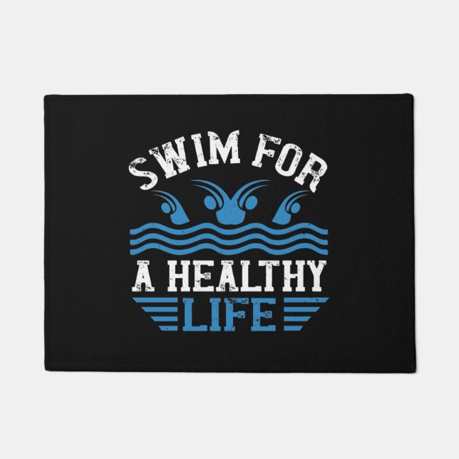 Swimming - doormat (Front)