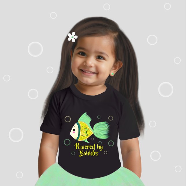 Swimming fish baby T-Shirt (Creator Uploaded)