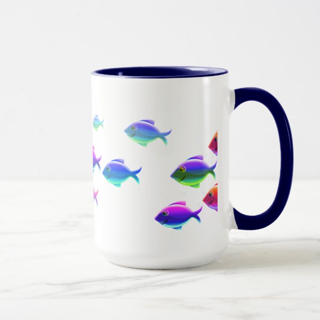 Swimming Fish Mug (Right)