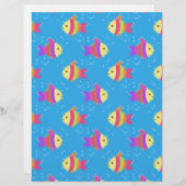 Swimming Fish Pattern (Front/Back)