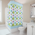 Swimming Fish Shower Curtain