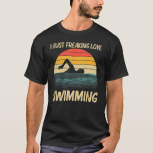 Swimming For Men Women Swimmer Swimming Pool 2 T-Shirt