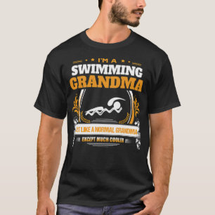 Swimming Grandma Gift horseman radio play T-Shirt