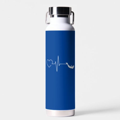 Swimming Heartbeat Water Bottle